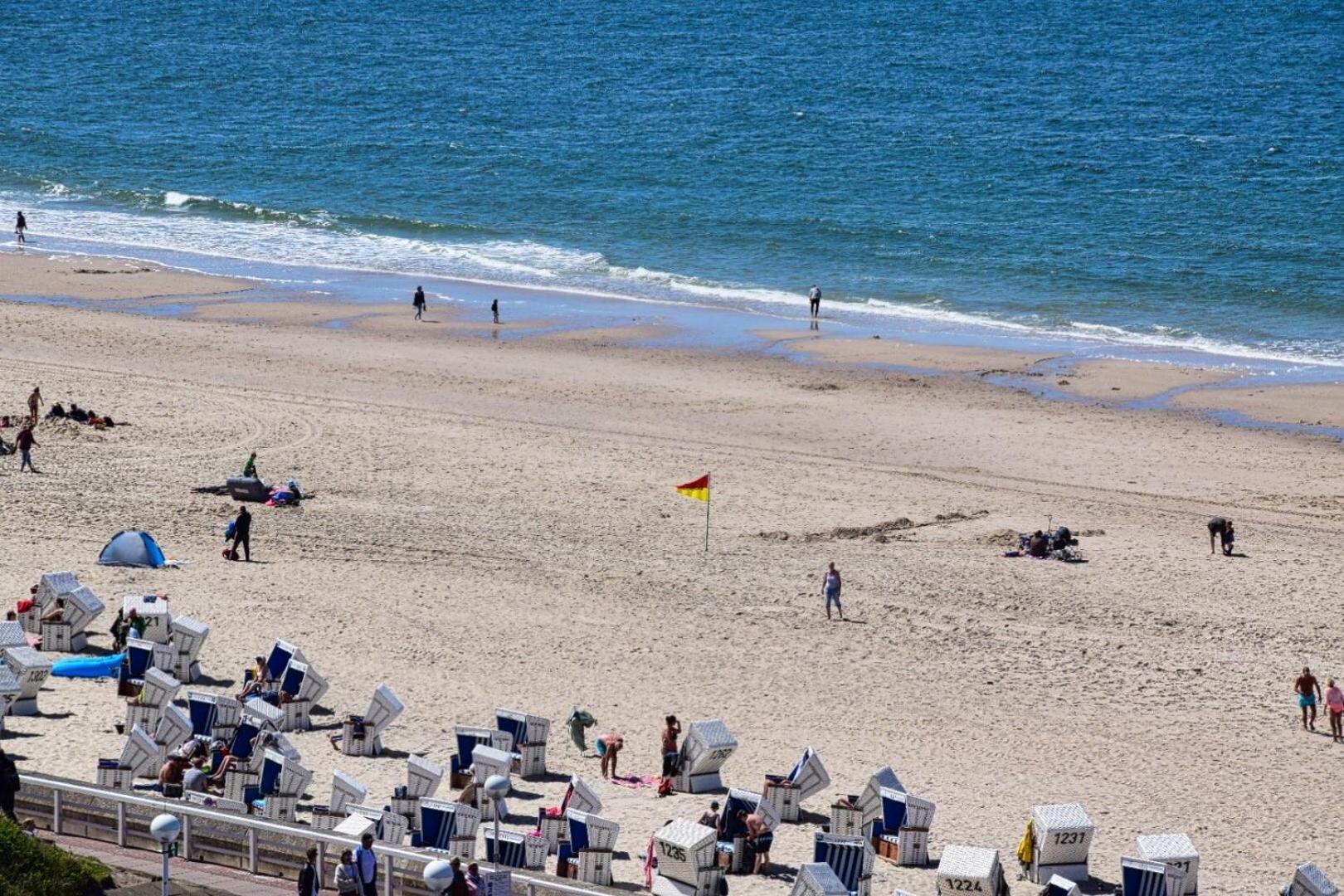 Haus Metropol App 108 Mit Meerblick Und Cityblick 3 Balkone Westerland Zewnętrze zdjęcie